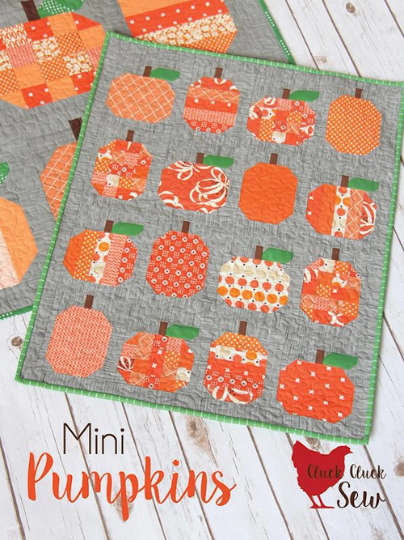 Mini Pumpkins Pattern By Cluck Cluck Sew