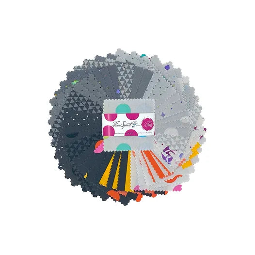 True Colors- Graywork 2.5" Charm Pack: 42 Pc