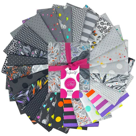 Graywork and True Colors Fat Quarter Bundle: 24pc