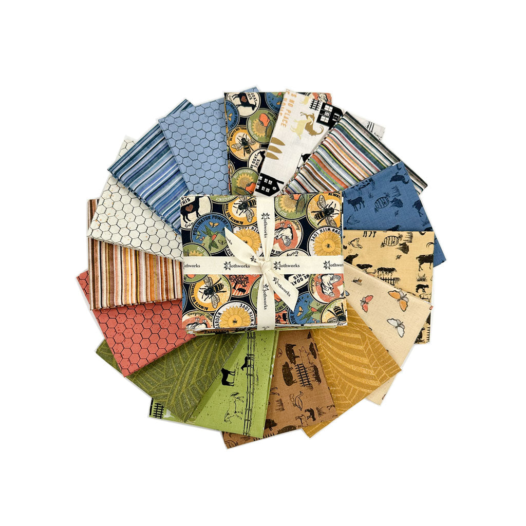 Homesteading Fat Quarter Bundle: 15pc