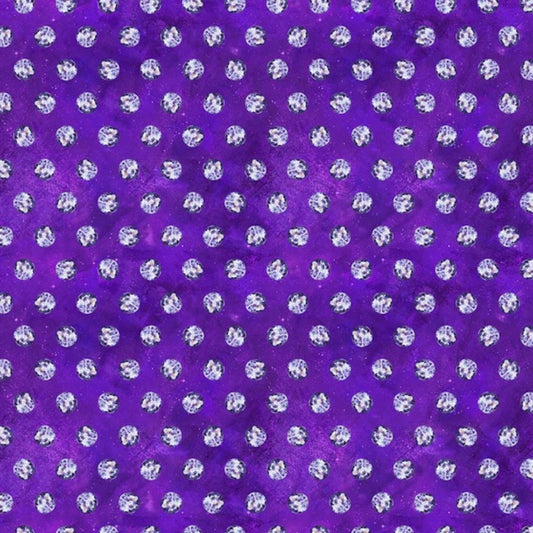 Full Moon- Purple Moon: Sold By The 1/2 Yard- Cut Continuously