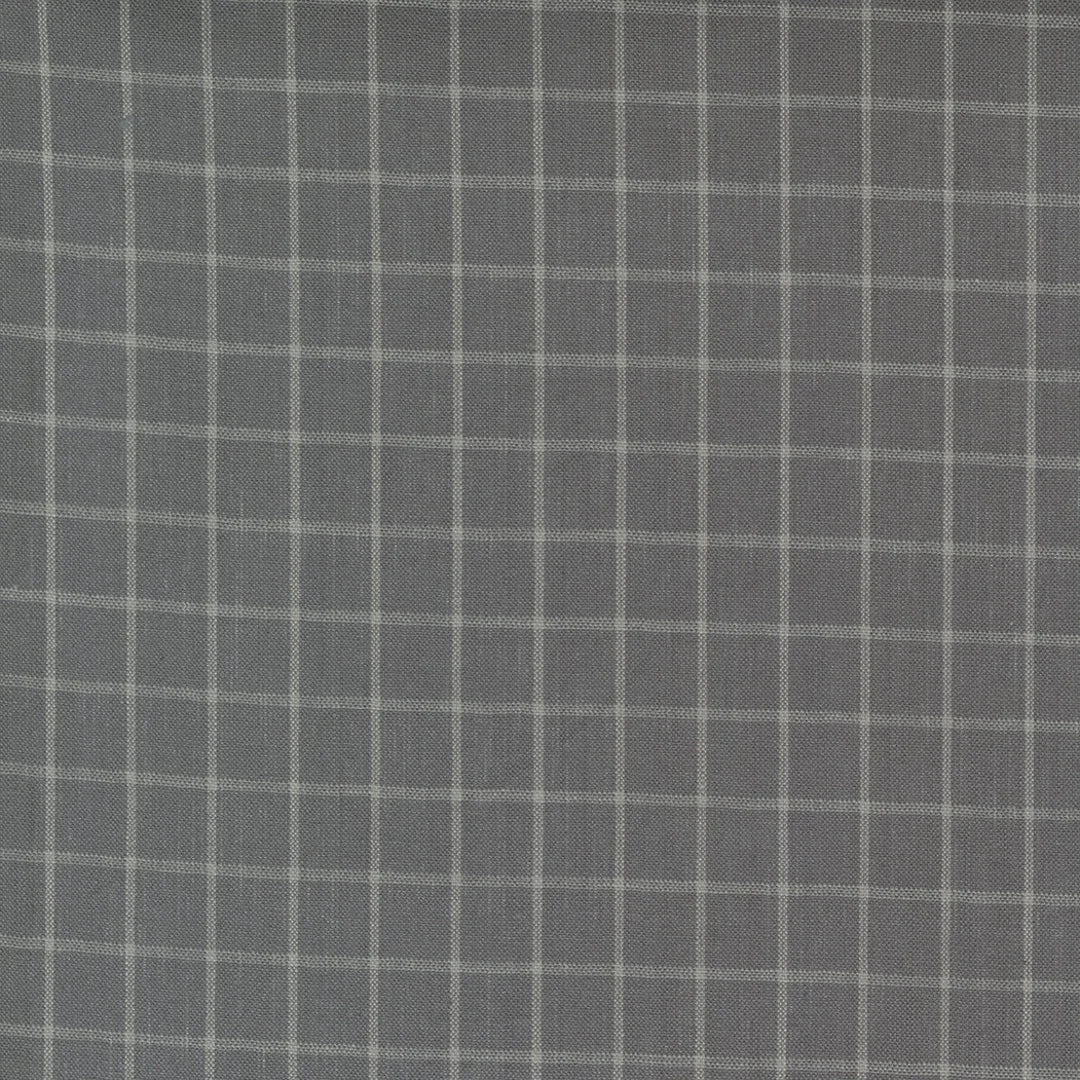 Merry Little Christmas Wovens- Grey Plaid: Sold by the 1/2 yard