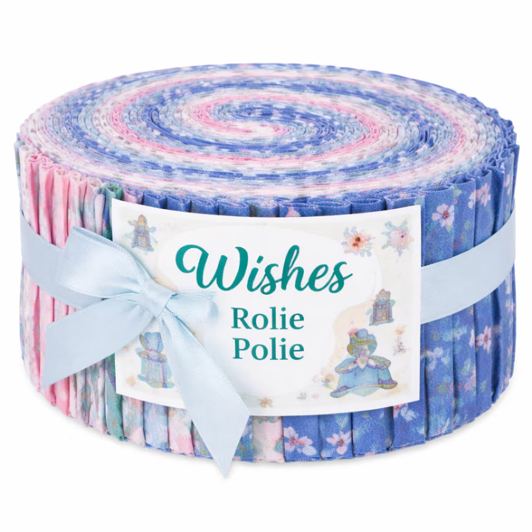 Wishes- Rolie Polie- 2.5in Strips 40 Piece