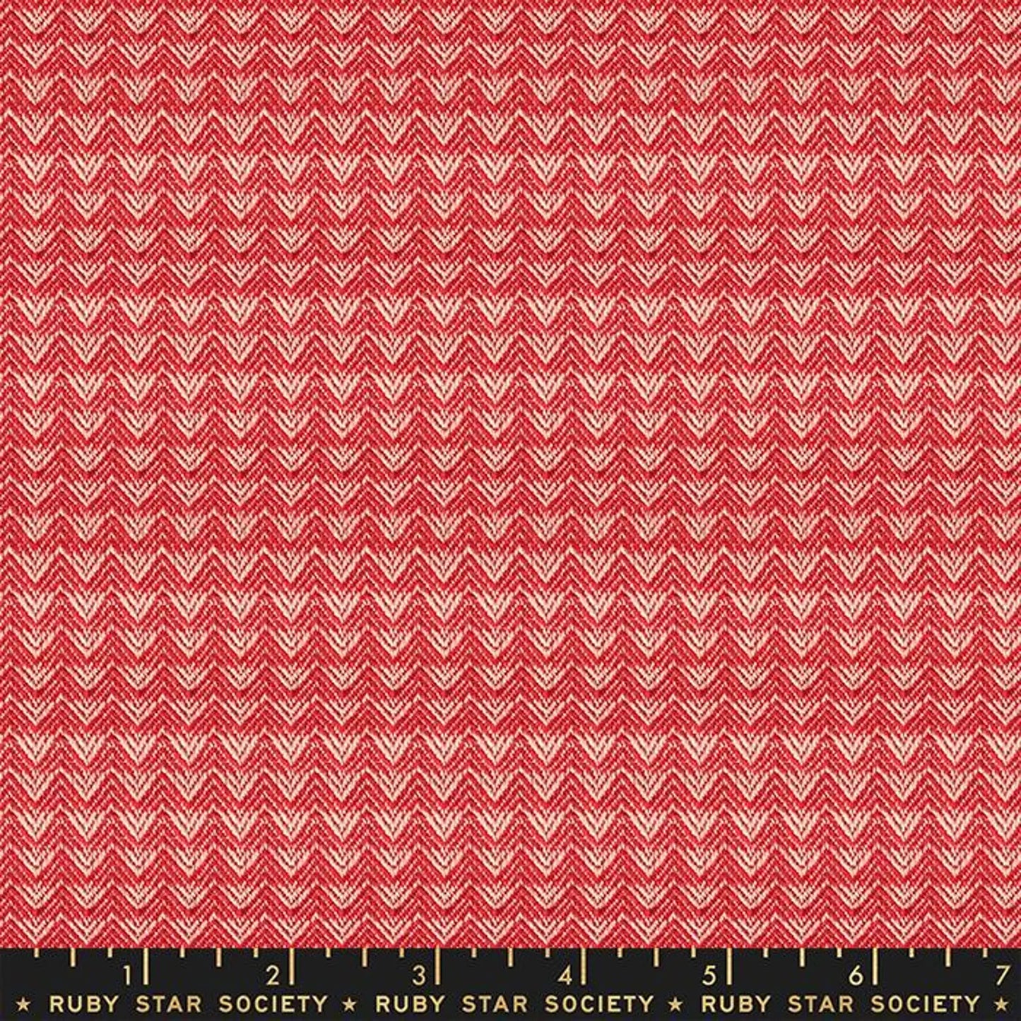 Warp & Weft- Warm Red: Sold by the 1/2 yard