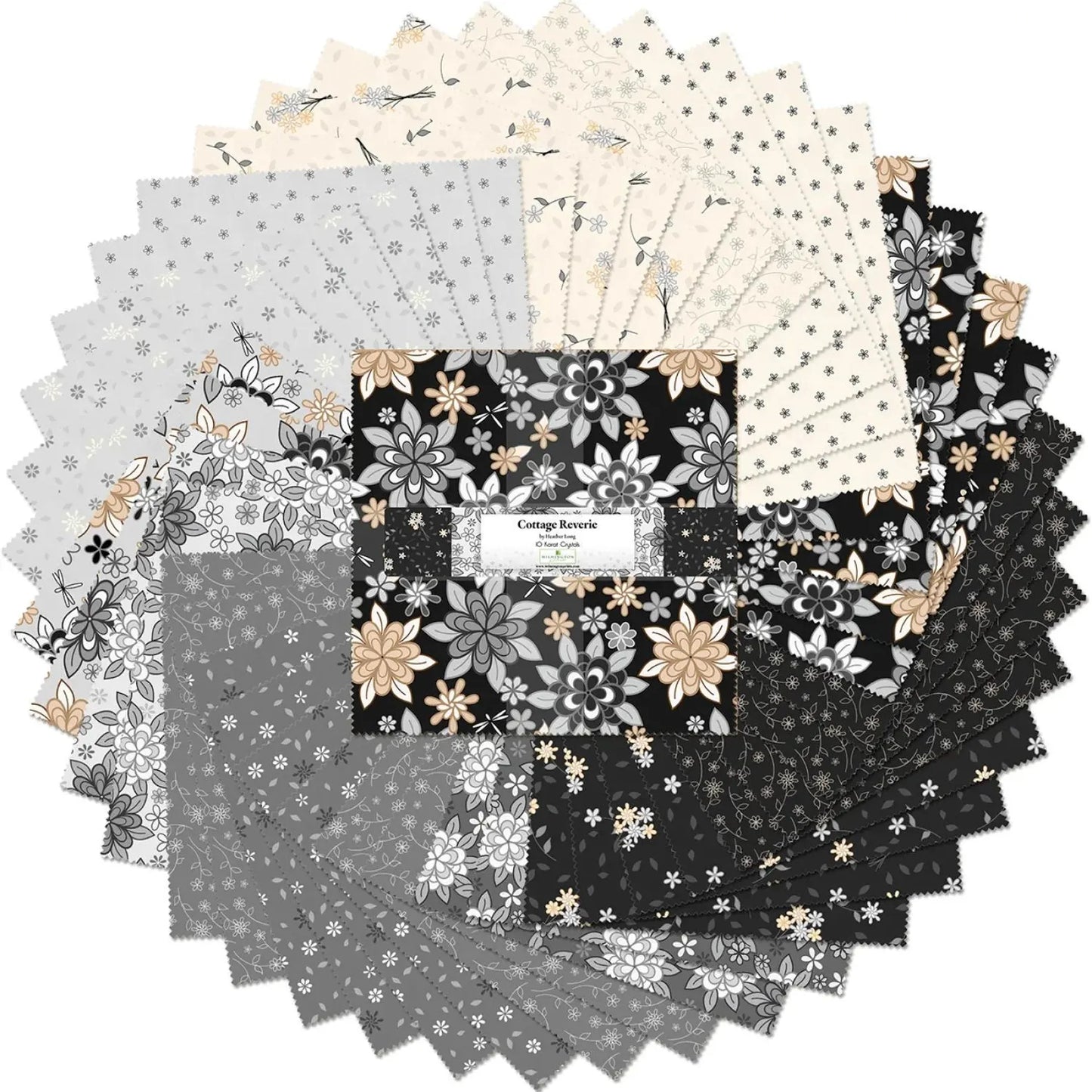 Cottage Reverie 10 Karat Crystals: 42pc Layer Cake