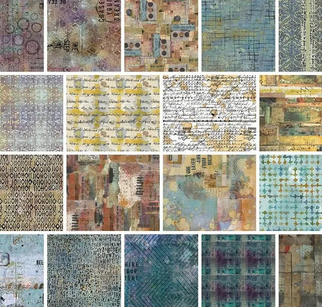 One Layer Away Fat Quarter Bundle: 18pc