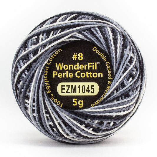 Wonderfil Eleganza Thread- EZM1045 Newsprint: Variegated