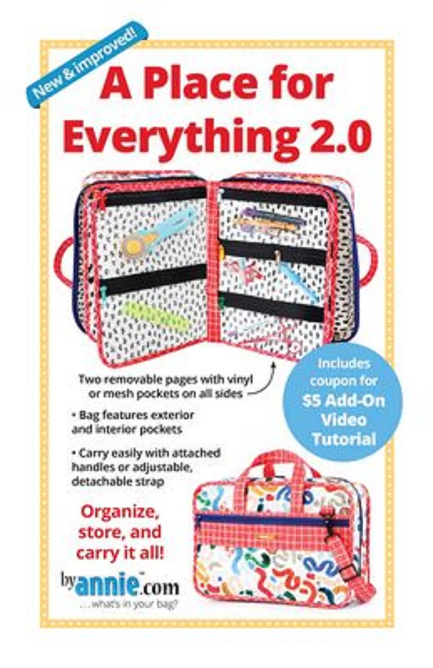 A Place for Everything 2.0 Pattern- byAnnie