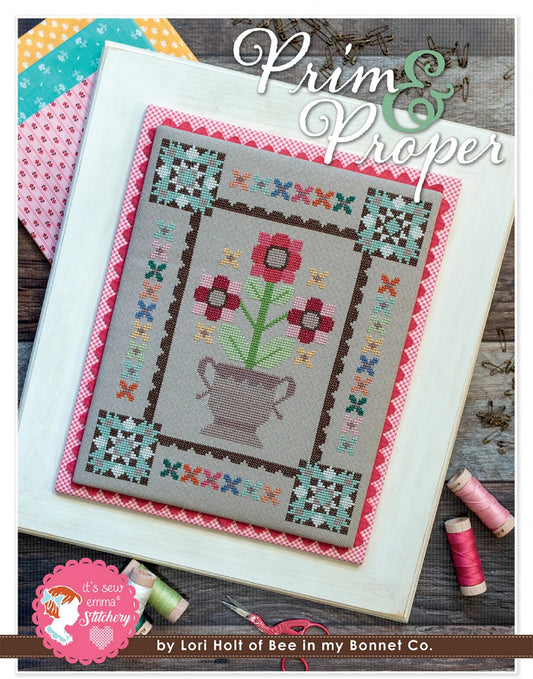 Prim & Proper- It's So Emma Stitchery - Cross-Stitch Pattern