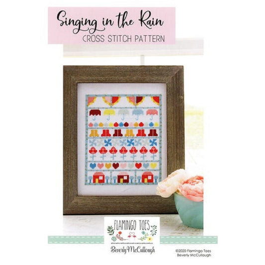 Singing In The Rain Cross Stitch Pattern