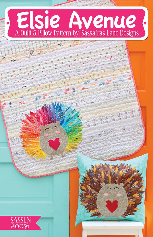 Elsie Avenue Quilt and Pillow Pattern