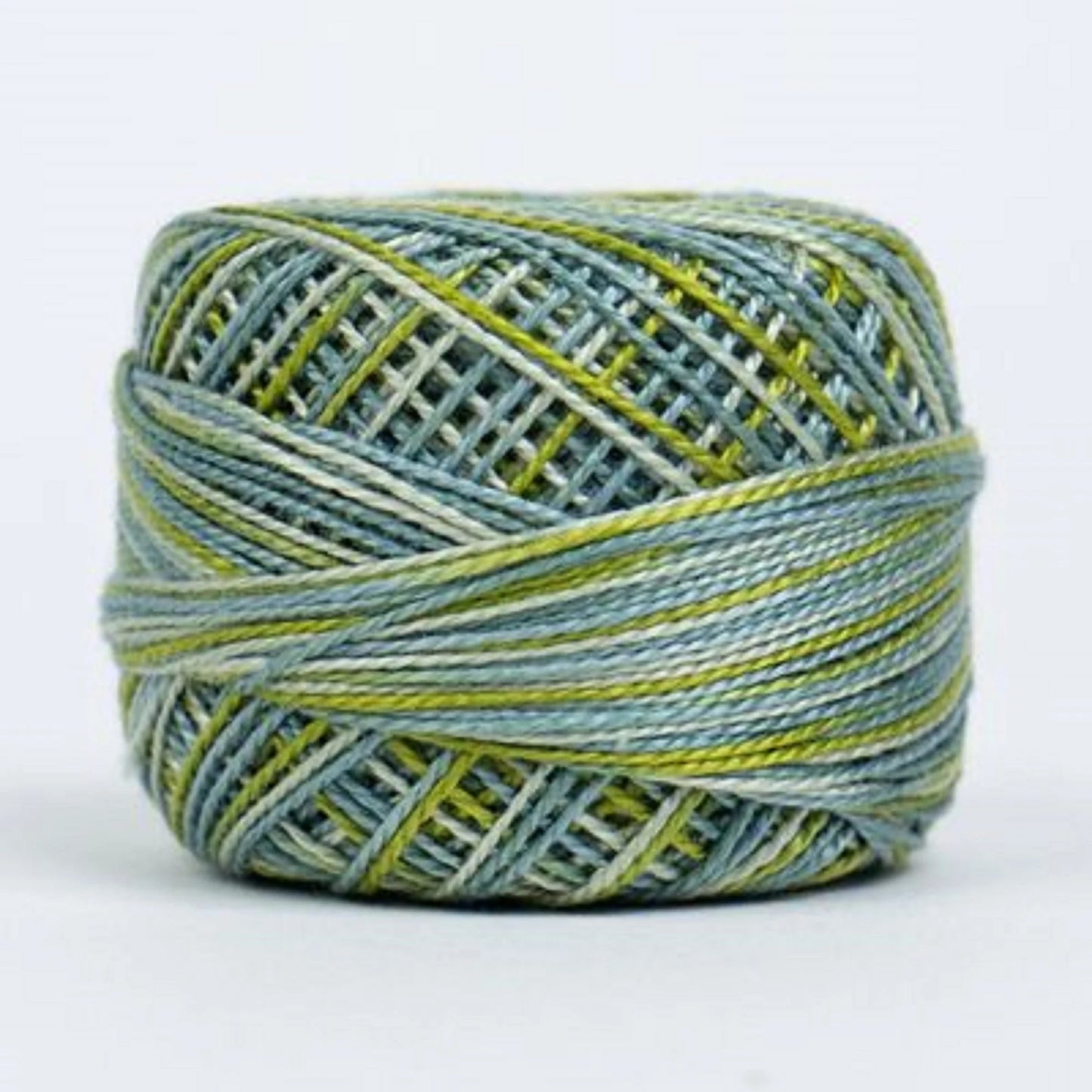 Wonderfil Eleganza Perle Cotton Thread EZM1012 Everglades Variegated