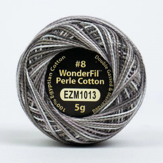 Wonderfil Eleganza Perle Cotton Thread EZM1013 Patin Leather Variegated