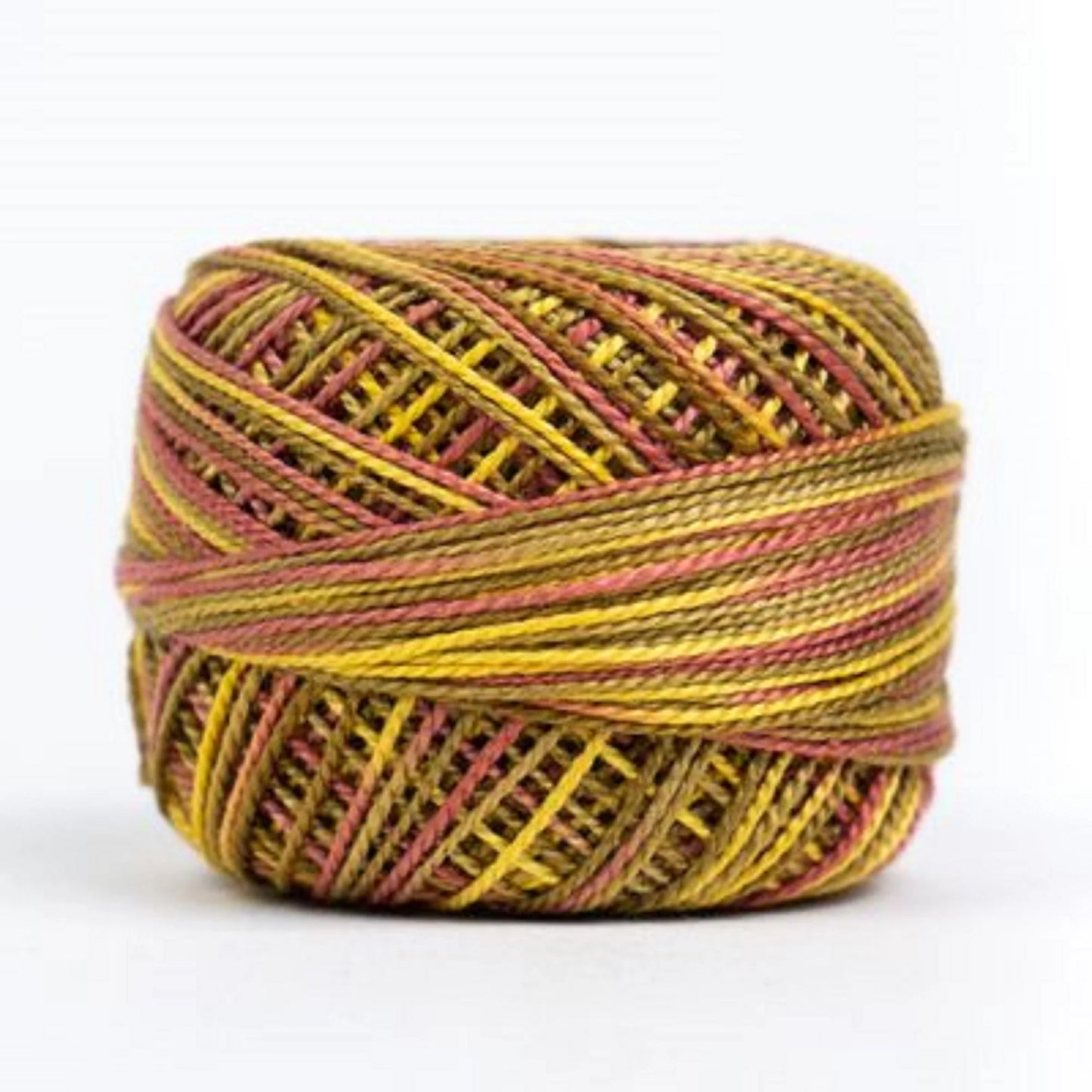 Wonderfil Eleganza Perle Cotton Thread EZM1016 Autumn Spice Variegated