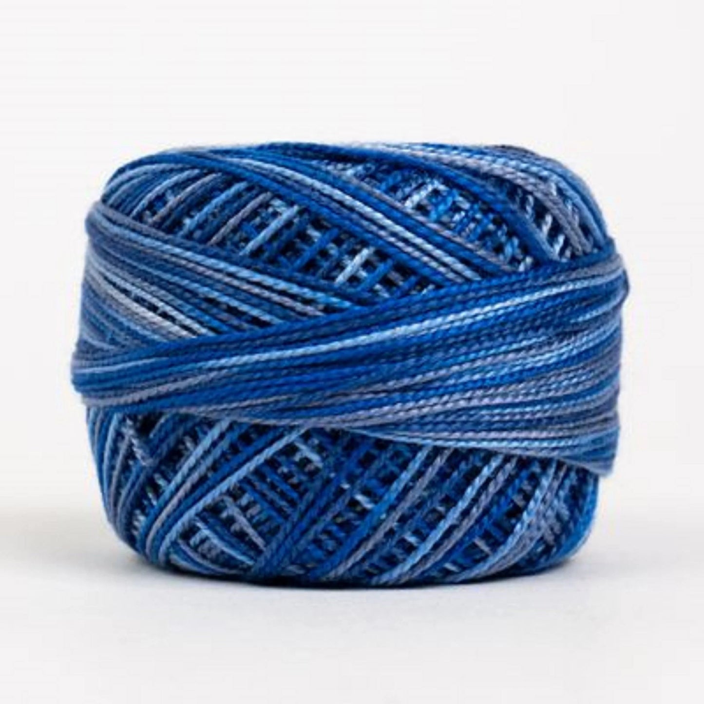Wonderfil Eleganza Perle Cotton Thread EZM1017 Sea Depths Variegated