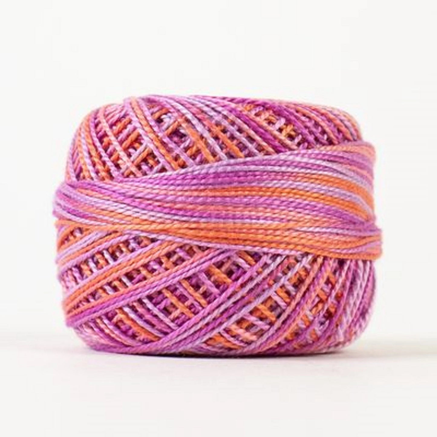 Wonderfil Eleganza Perle Cotton Thread EZM1026 French Macaron Variegated
