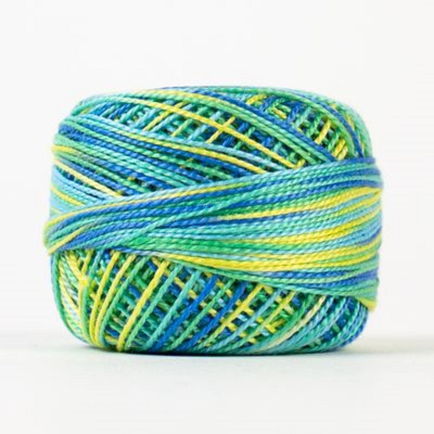 Wonderfil Eleganza Thread- EZM1027 Seaside Cabana: Variegated