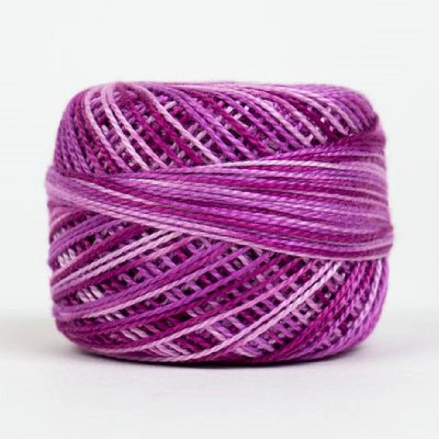 Wonderfil Eleganza Perle Cotton Thread EZM1003 Fuchsia Variegated