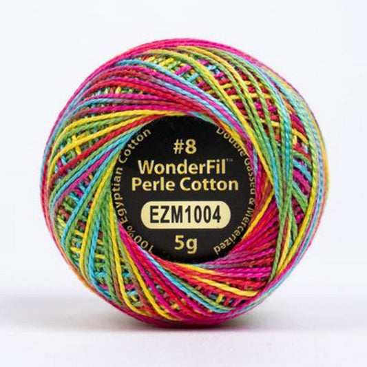 Wonderfil Eleganza Thread- EZM1004 Bouncy Castle: Variegated