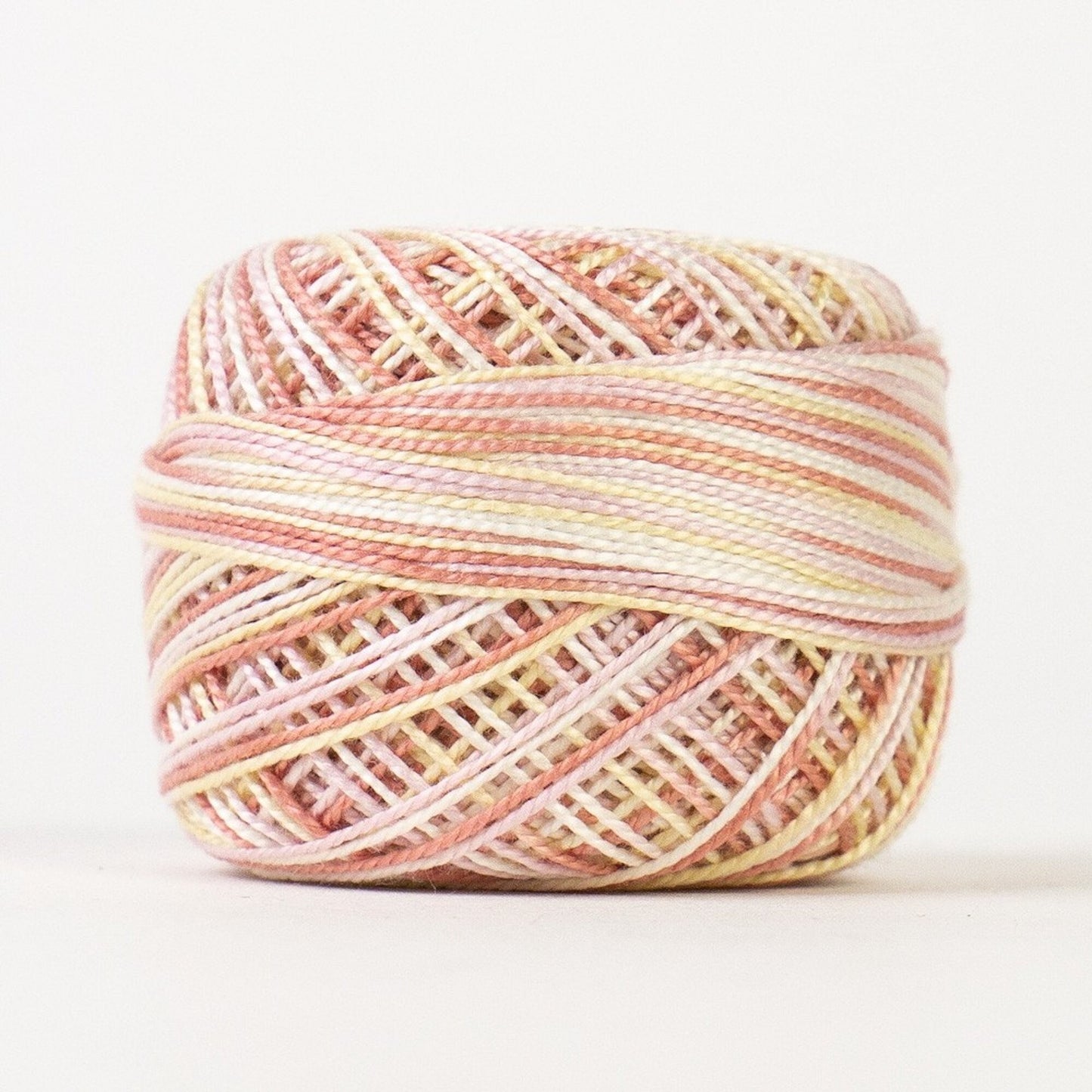 Wonderfil Eleganza Perle Cotton Thread EZM1032 Dollhouse Variegated