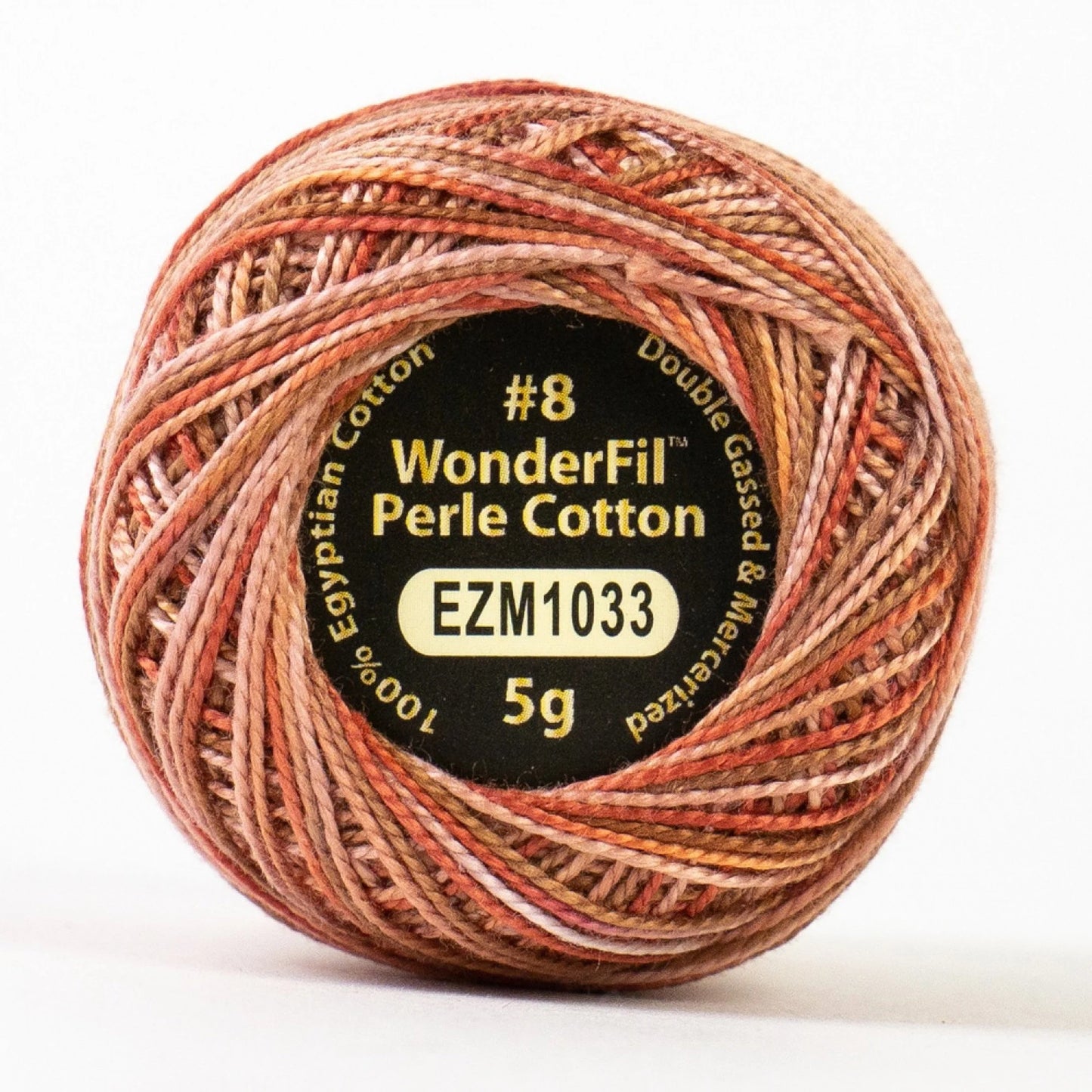 Wonderfil Eleganza Perle Cotton Thread EZM1033 Carpenter Variegated