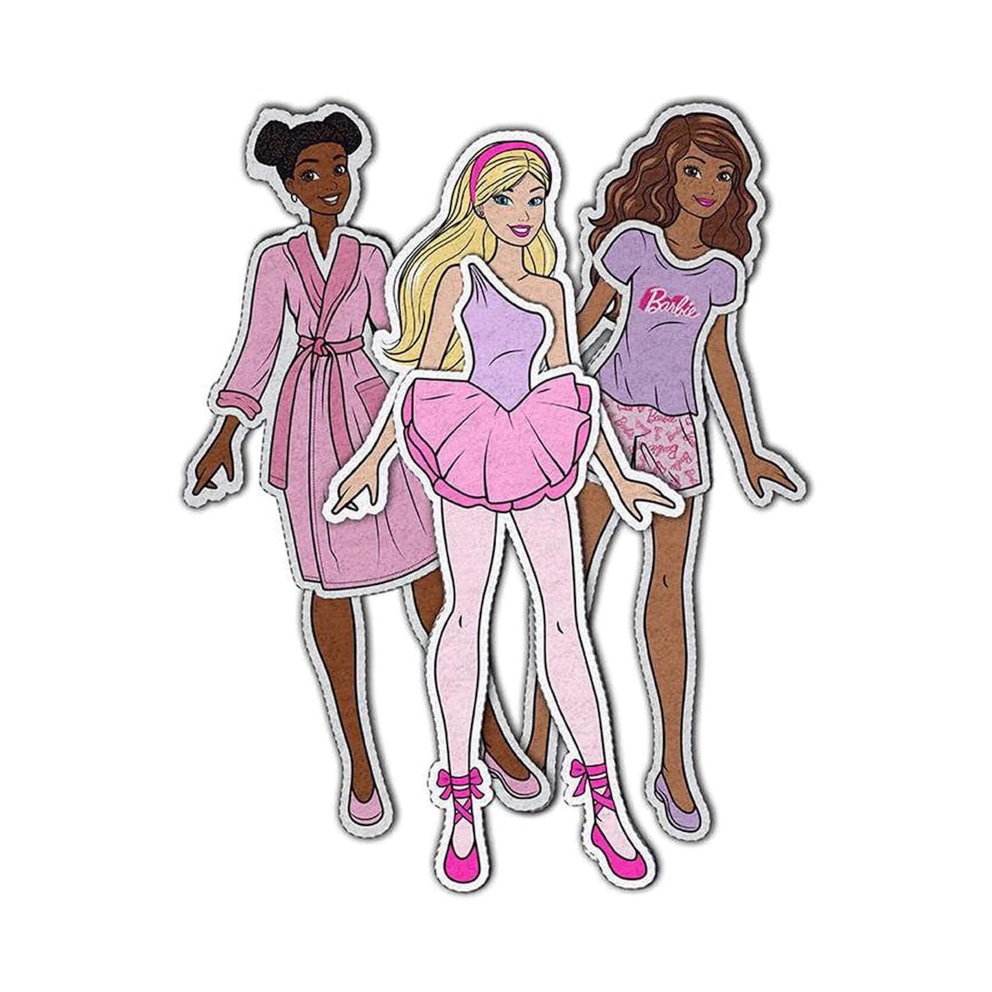 Barbie Girl DreamHouse Pack & Play Felt Panel