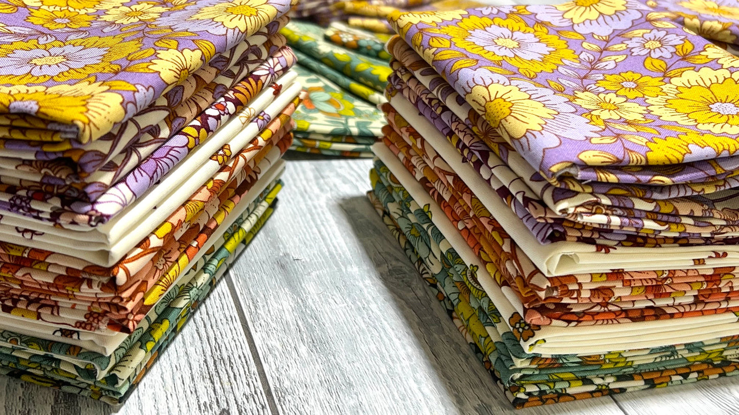 Groovy Boho / RJR Fabrics - Shop Assembled Fat Quarter Bundle - 11PC