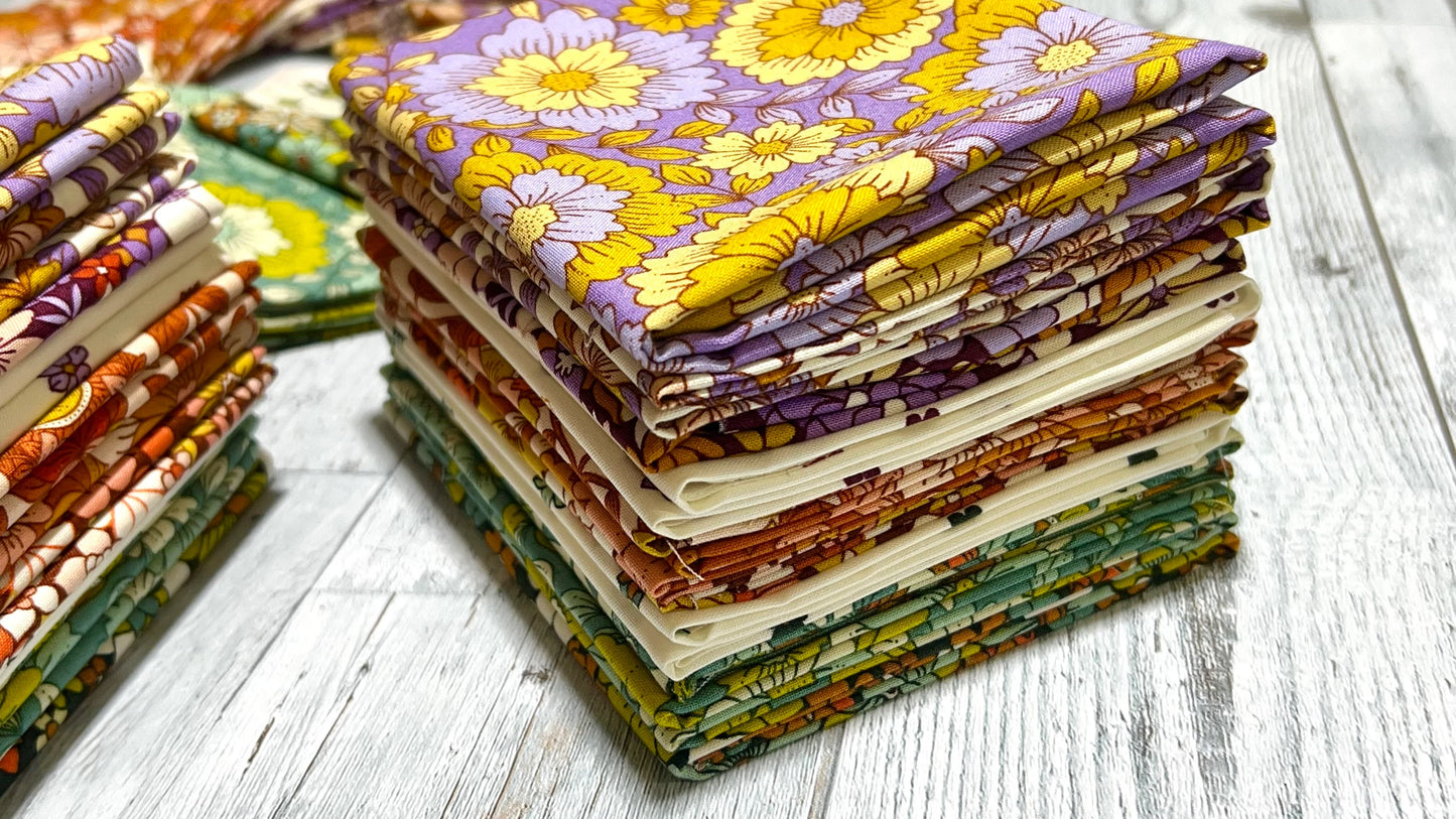 Groovy Boho / RJR Fabrics - Shop Assembled Fat Quarter Bundle - 11PC