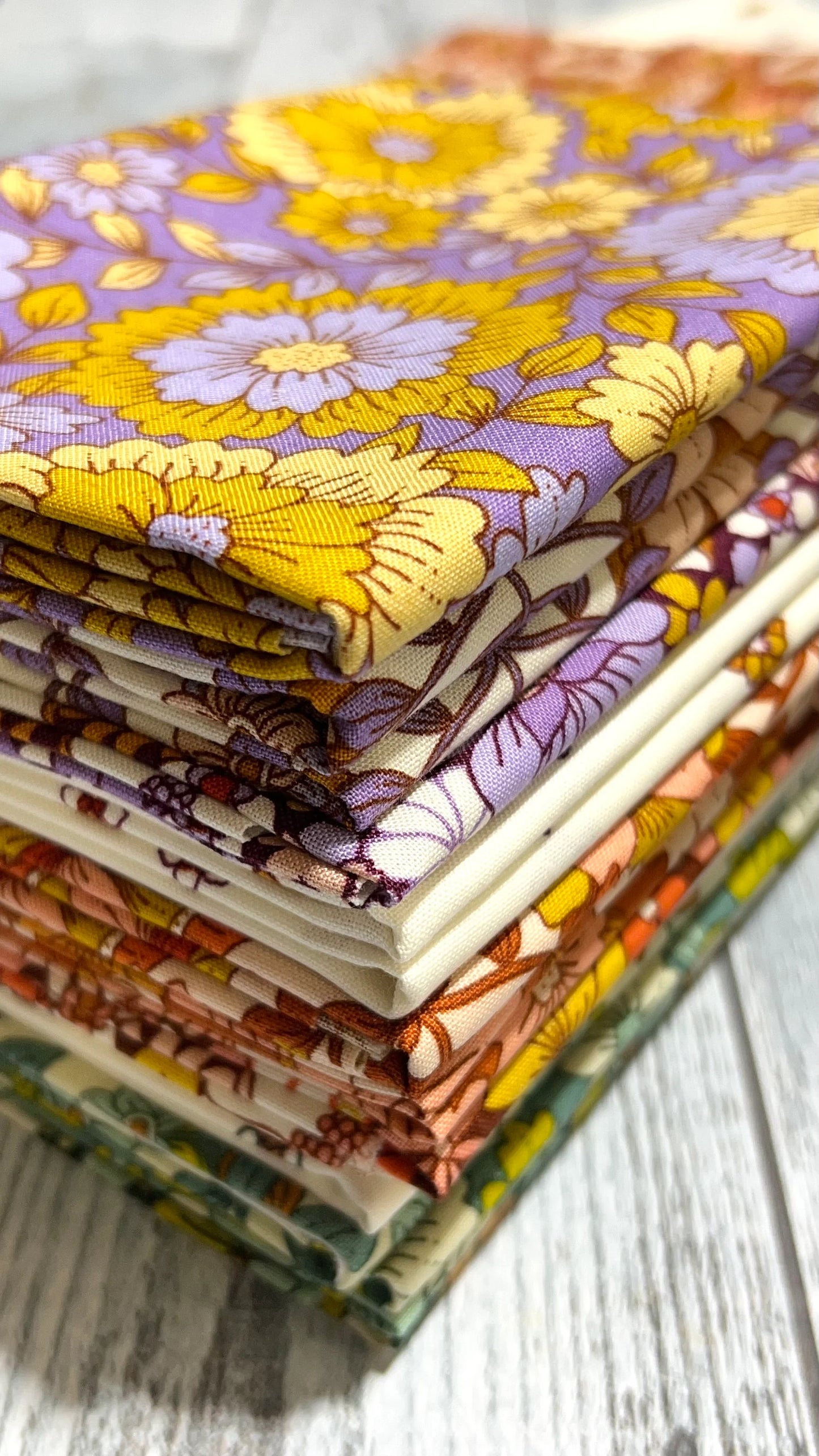 Groovy Boho / RJR Fabrics - Shop Assembled Fat Quarter Bundle - 11PC