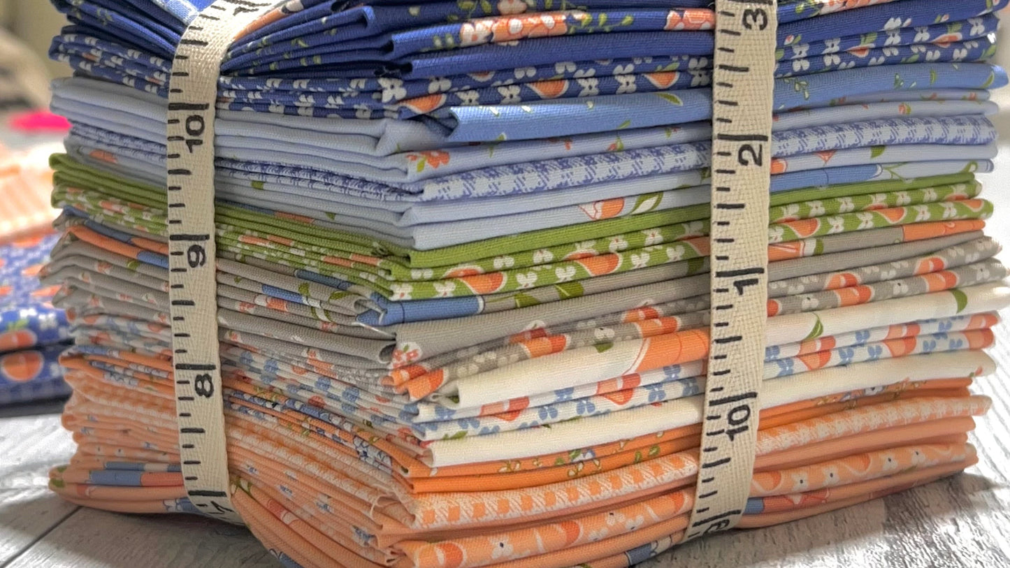 Peachy Keen- Shop Assembled Fat Quarter Bundle