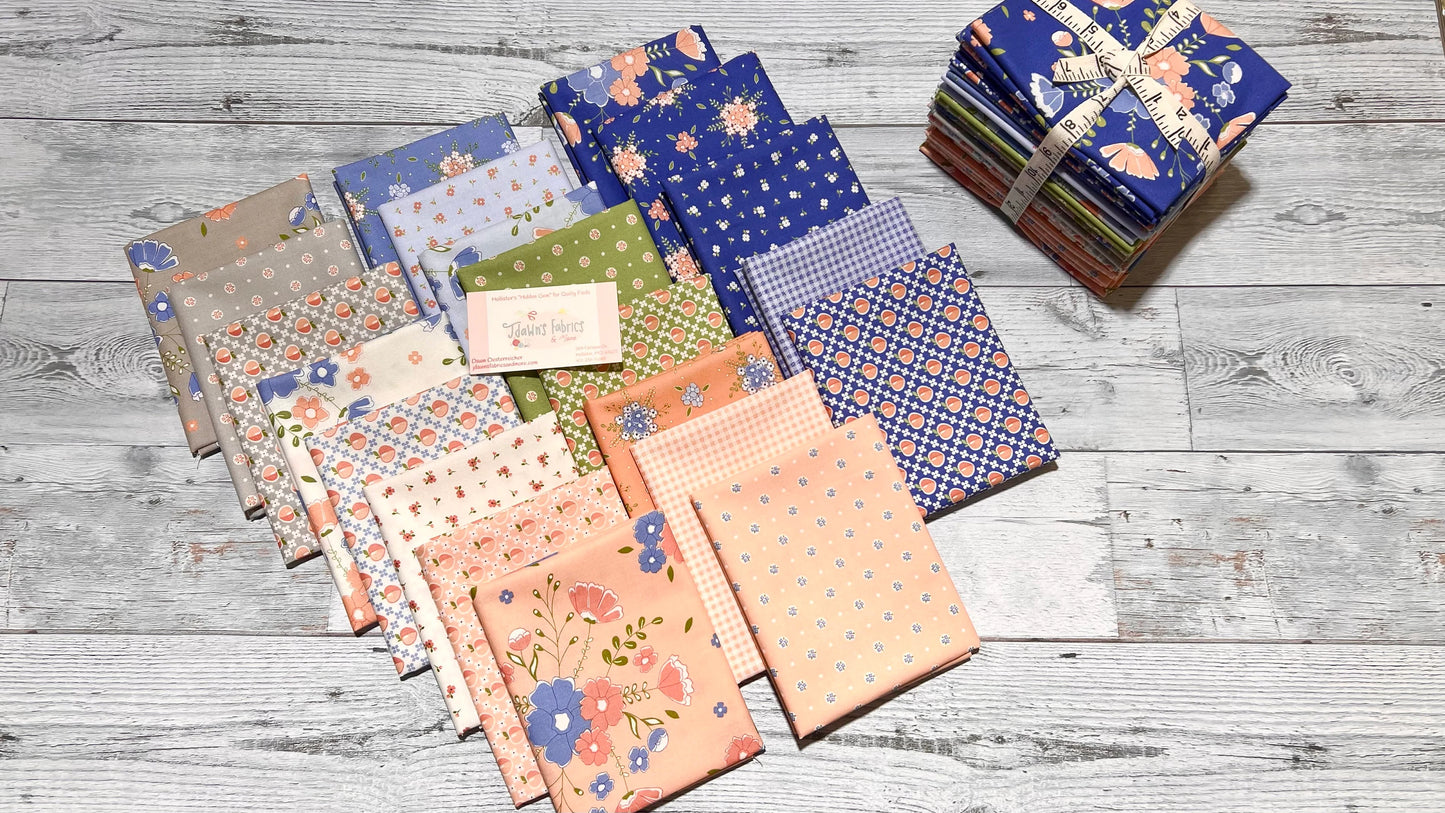 Peachy Keen- Shop Assembled Fat Quarter Bundle