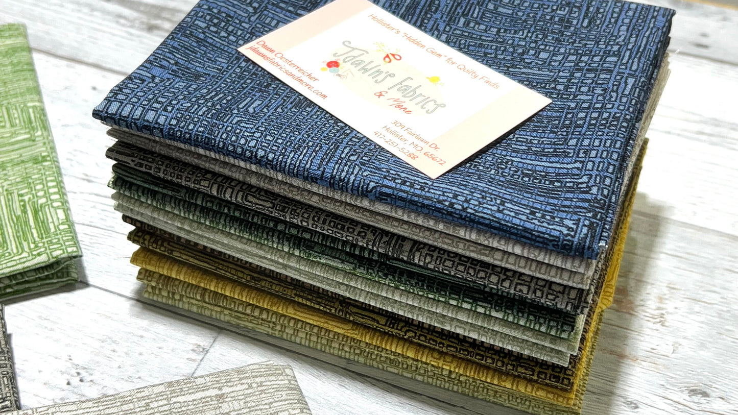 Grass Roots Blender - Shop Assembled Fat Quarter Bundle