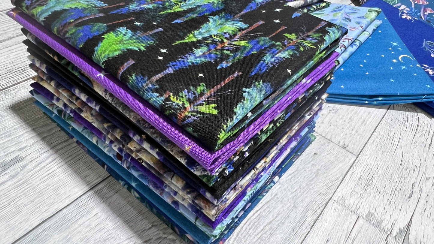 Full Moon- Figo Fabrics - Shop Assembled Fat Quarter Bundle