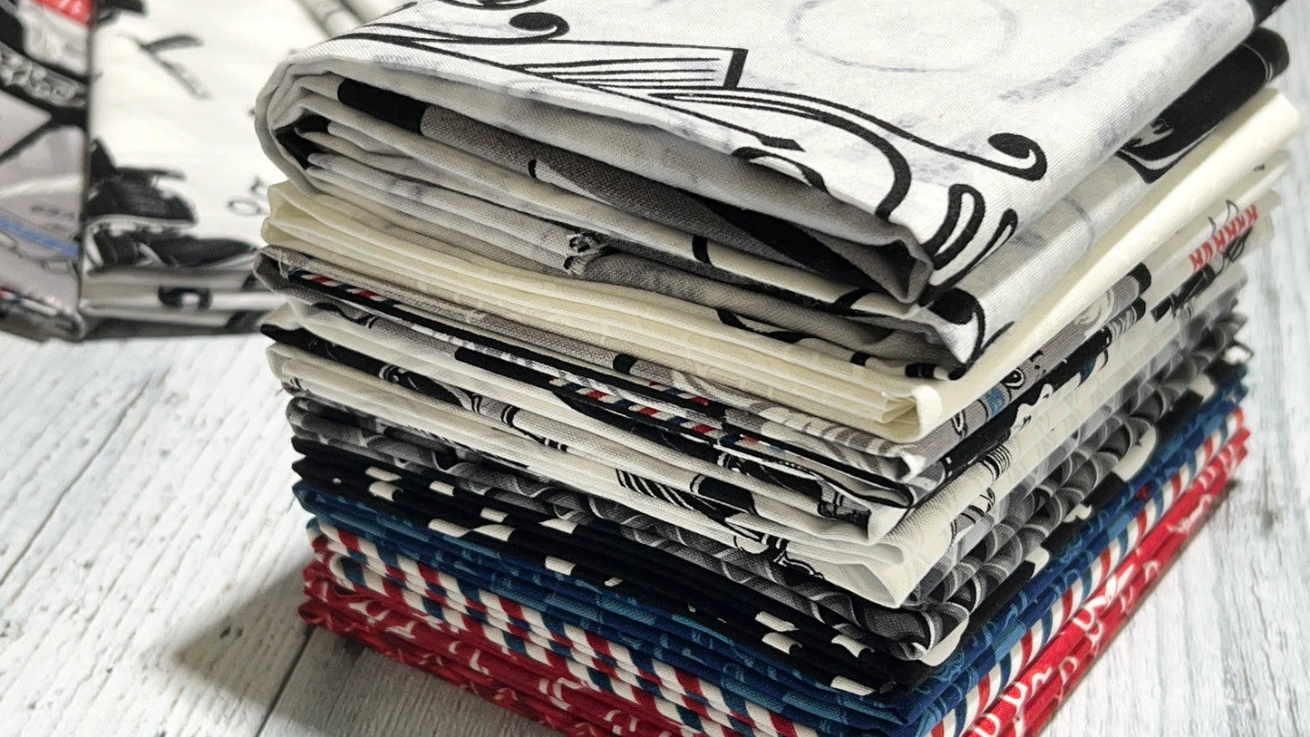 Hipster- Shop Assembled Fat Quarter Bundle