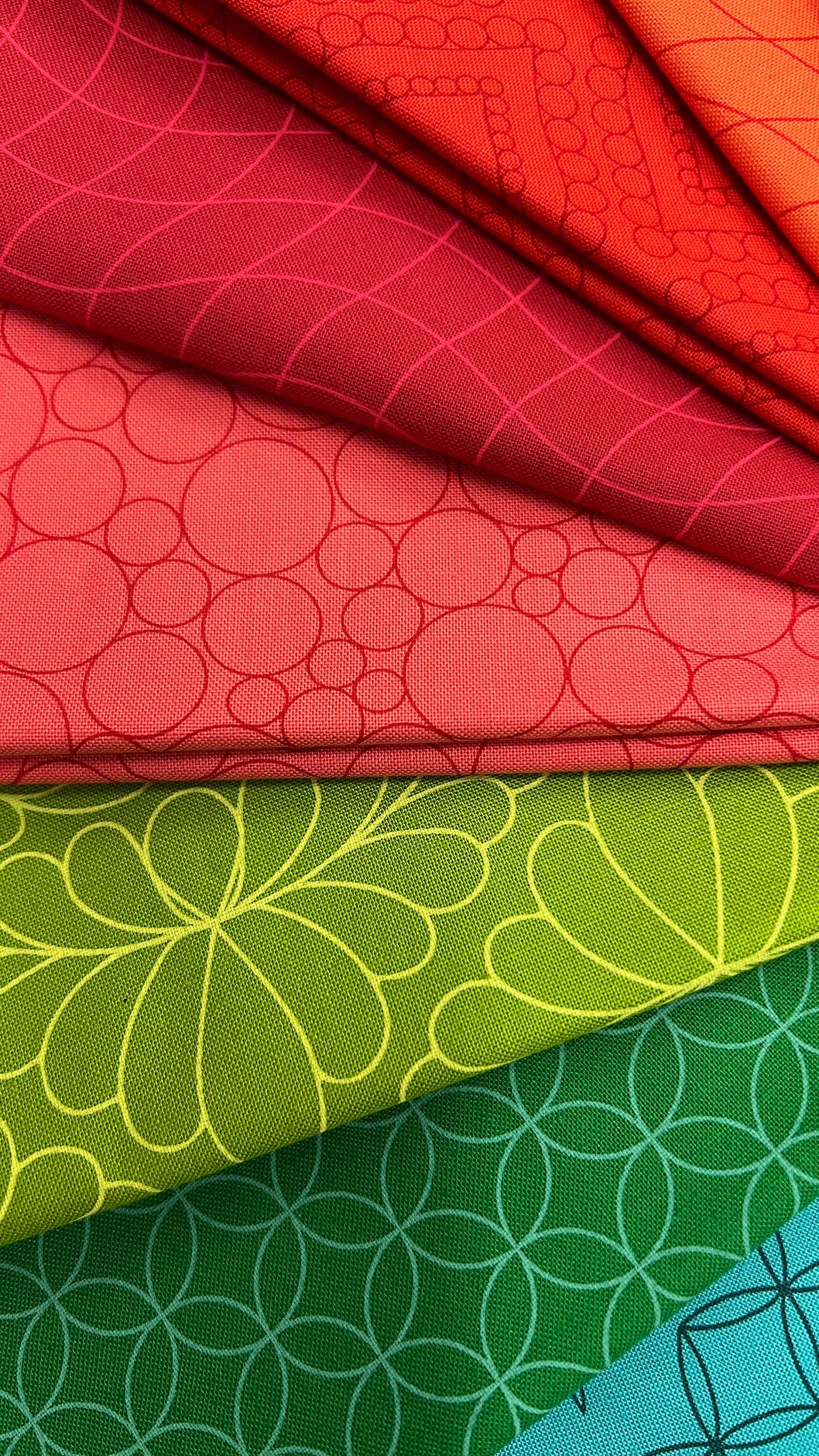 Rainbow Spice/Moda Fabrics - Shop Assembled Fat Quarter Bundle: Choice of Size