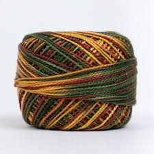 Wonderfil Eleganza Perle Cotton Thread EZM1005 Savanna Variegated