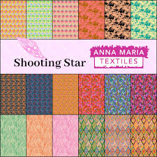 Shooting Star Fat Quarter Bundle: 18pc