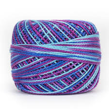 Wonderfil Eleganza Perle Cotton Thread EZM1041 Enchantment Variegated