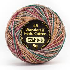 Wonderfil Eleganza Thread- EZM1046 Cozy Den: Variegated