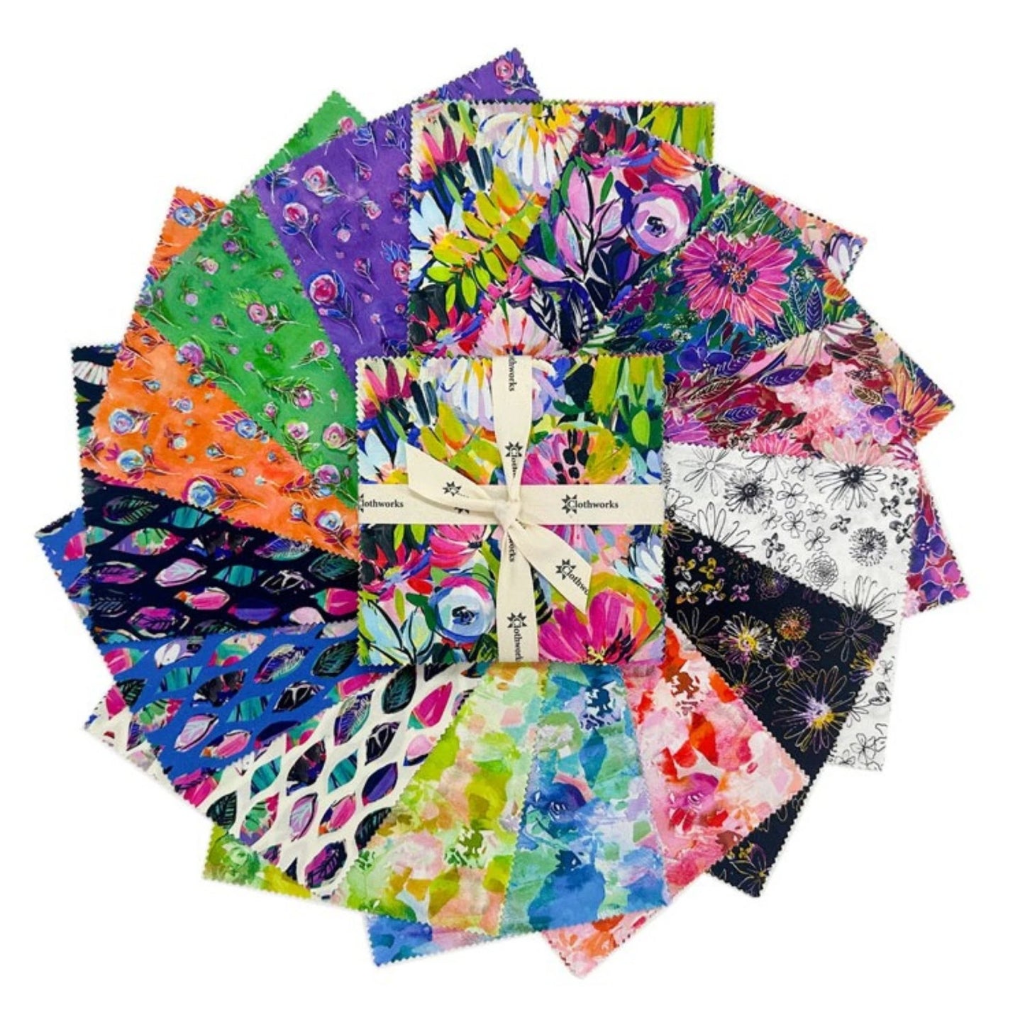 Sunset Meadow 10" Square Pack: 42pc