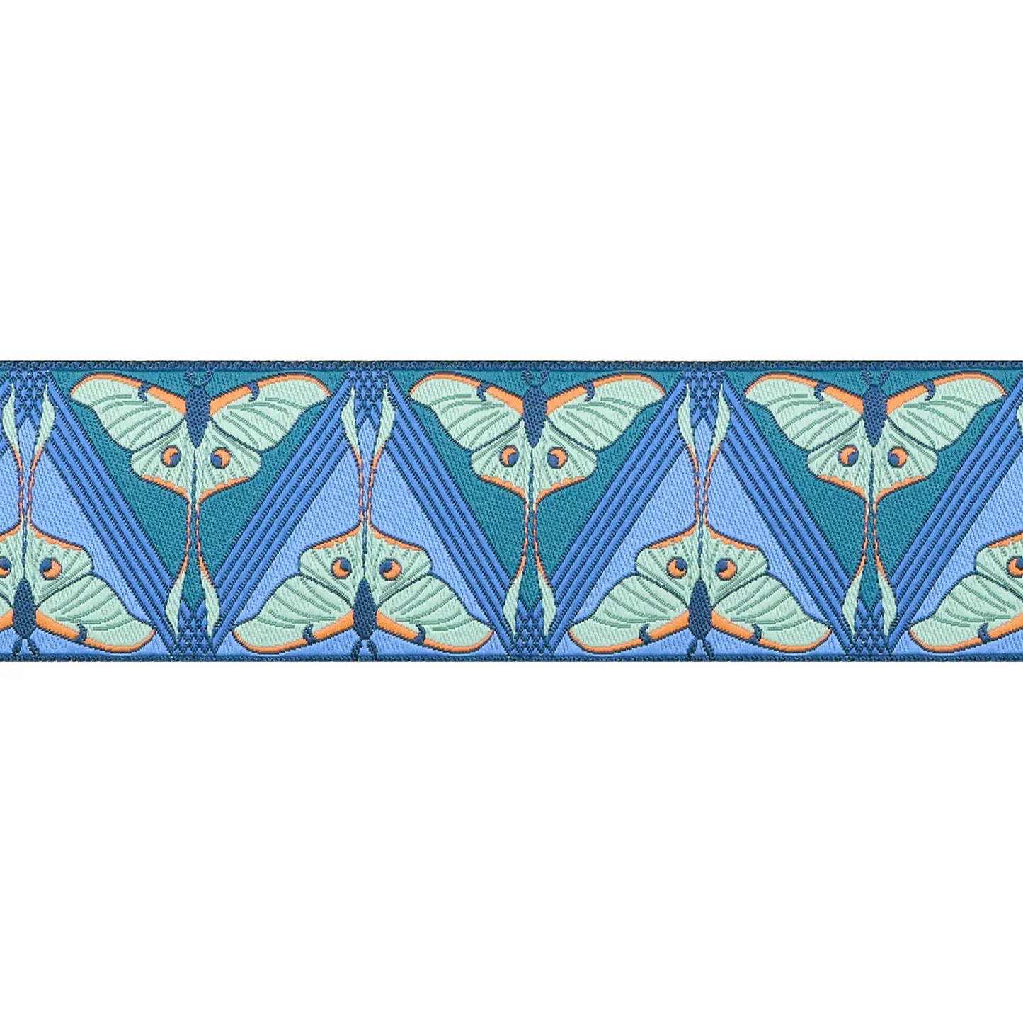 Mythical- Lunar Moth 1.5" Ribbon: Sold By the Yard