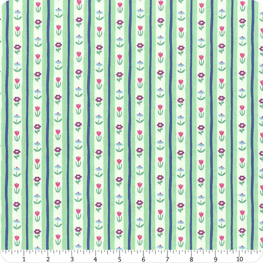 The Genesis of a Journey- Mint Bavarian: Sold by the 1/2 yard