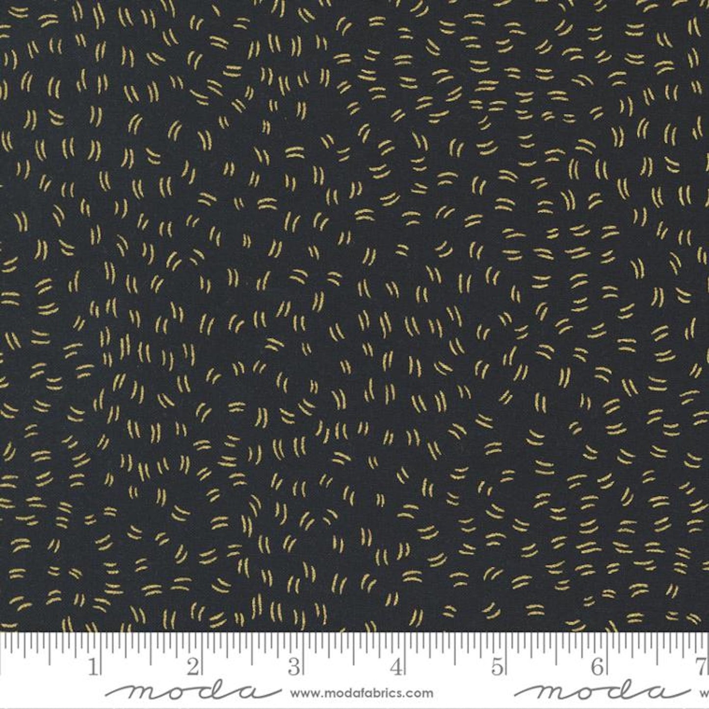 Meadowmere- Metallic Flutters Blender- Night: Sold By The 1/2 Yard- Cut Continuously