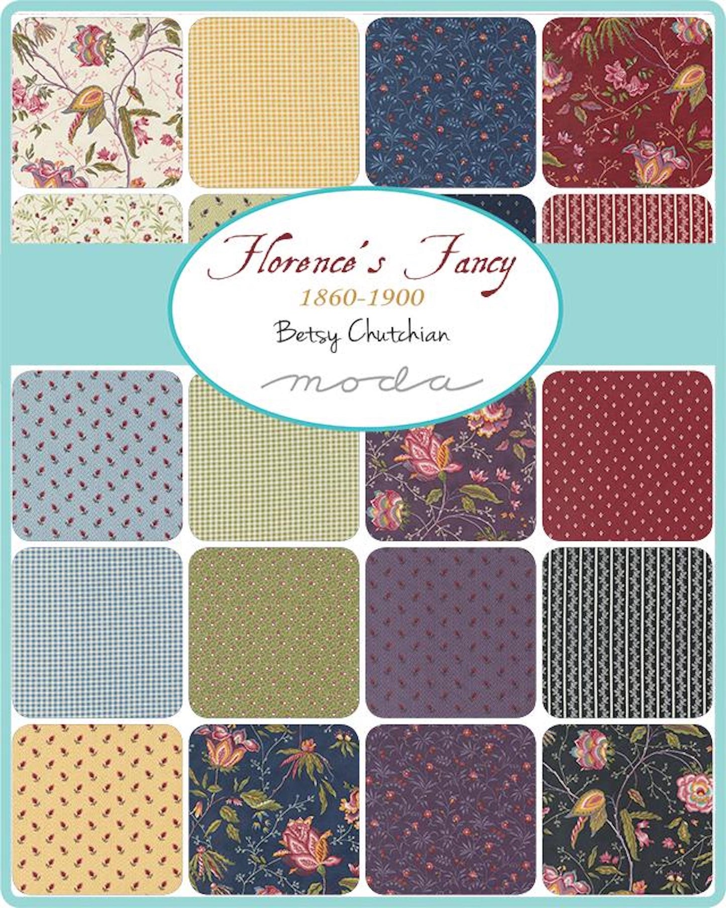 Florence's Fancy 1860-1900 Charm Pack- 42PC