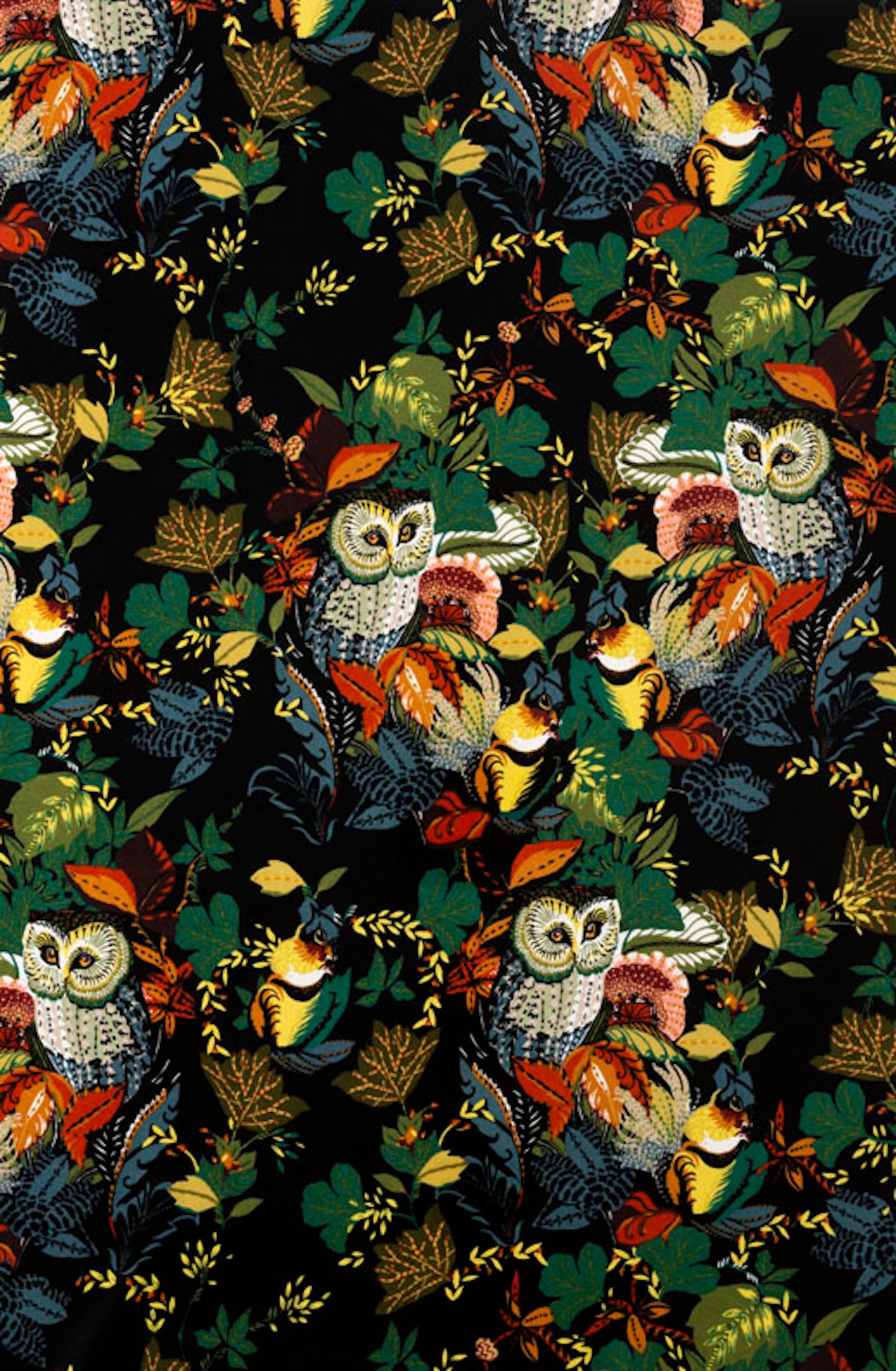 Harvest Owl By Alexander Henry Fabrics