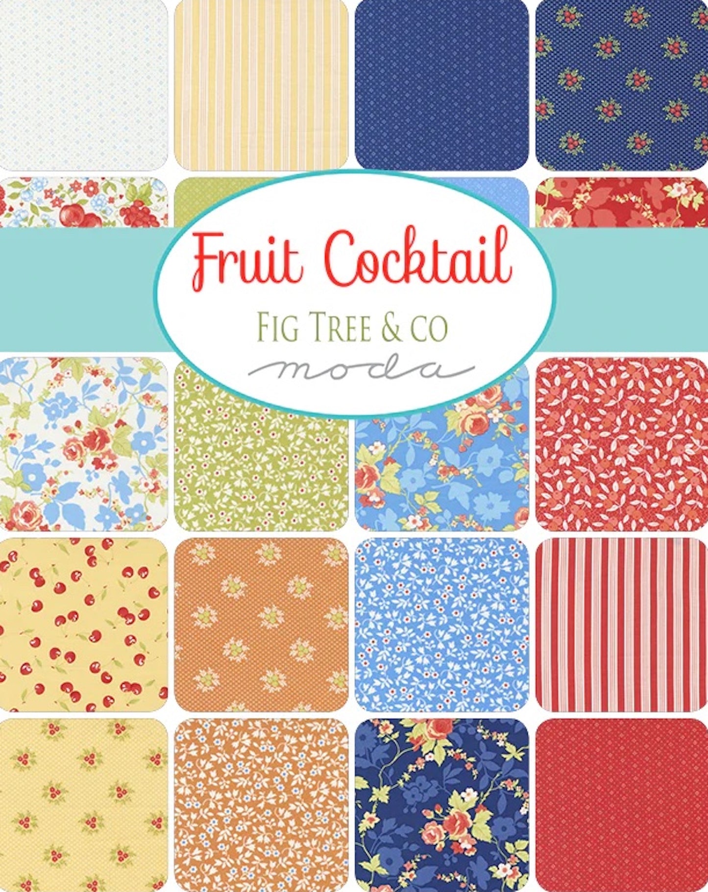 Fruit Cocktail Mini Charm Pack