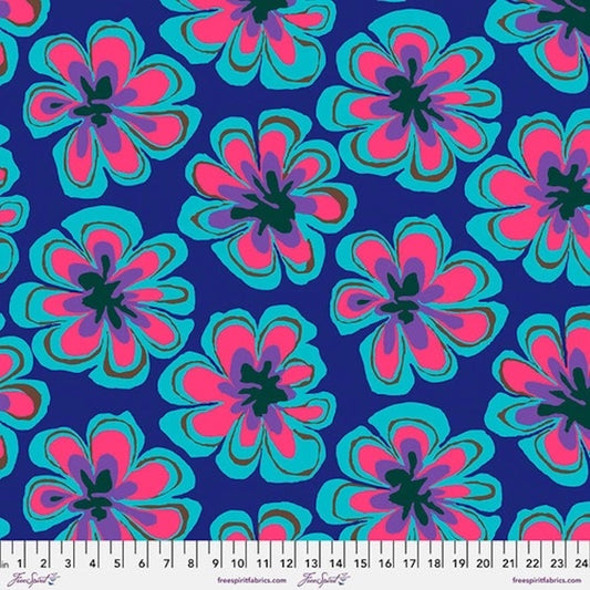 Kaffe Fassett Collective 2023- Indigo Funky Flora