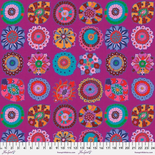 Kaffe Fassett Collective 2023- Magenta Carpet Cookies