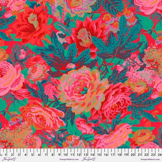 Kaffe Fassett Collective 2023- Red Floral Burst