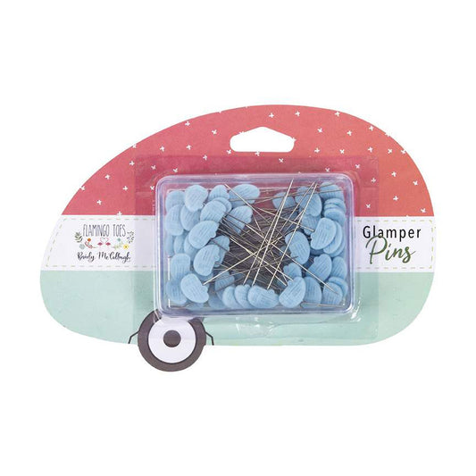 Flamingo Toes Glamper Sewing Pins